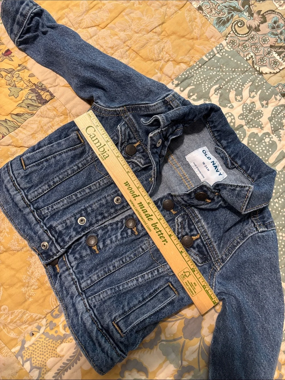 Old Navy Dark Blue Kids' Denim Jacket